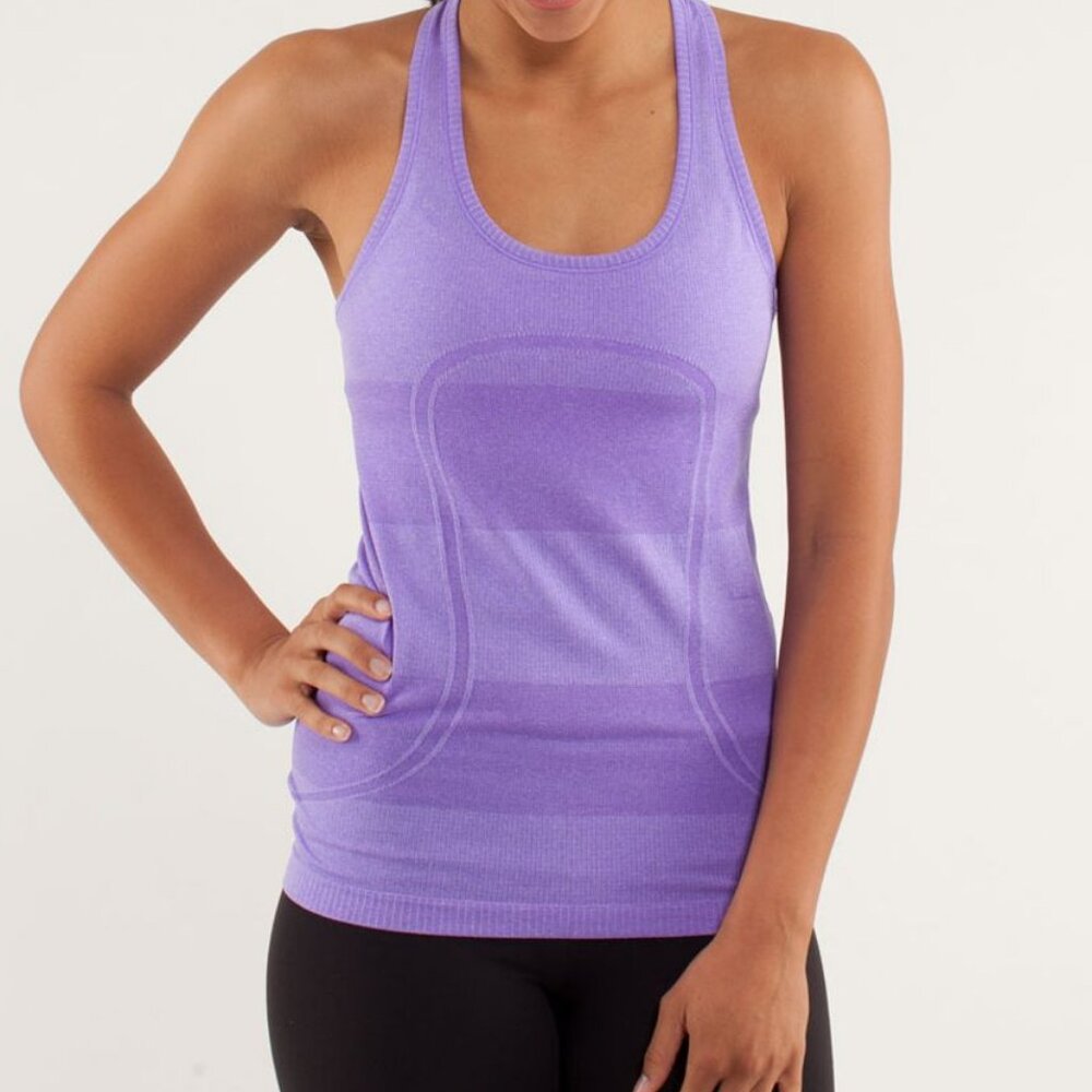 Lululemon Run: Swiftly Tech Racerback Power Purple
